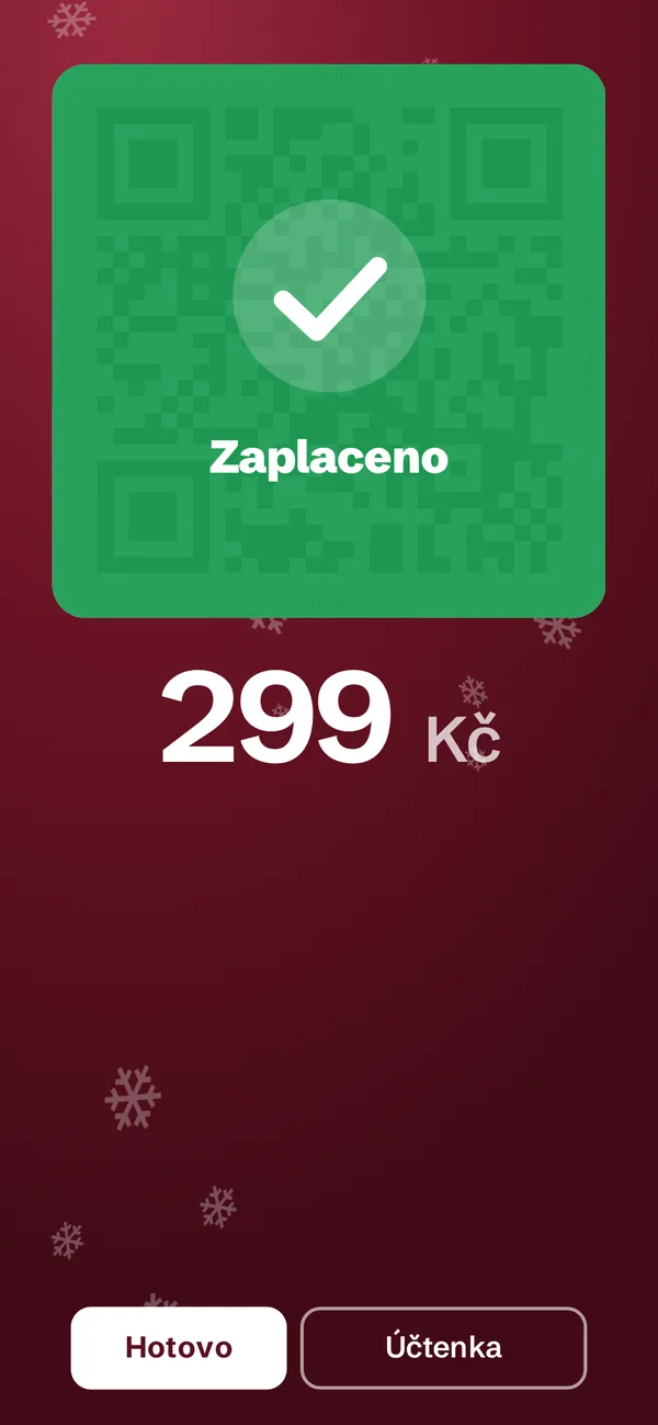 Zaplaceno 299 Kč